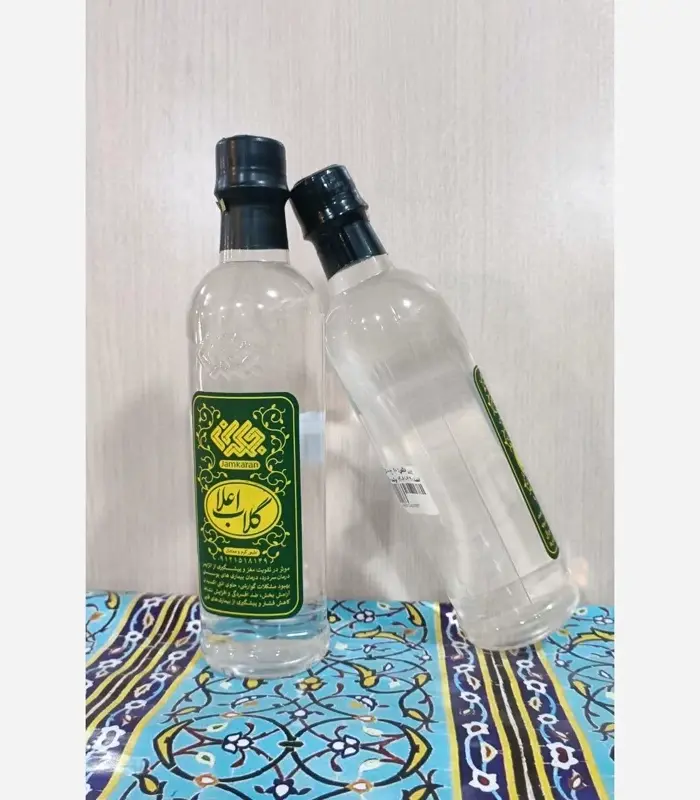 محصول ارگانیک گلاب نیم لیتری